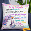 Personalized Daughter Unicorn Pillow JR62 81O36 1