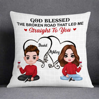 Personalized Couple Pillow JR273 26O58 thumb 1