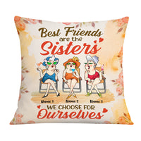 Personalized Old Friends Pillow JR62 23O36 thumb 1