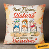 Personalized Old Friends Pillow JR62 23O36 1