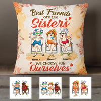 Personalized Old Friends Pillow JR62 23O36 thumb 1