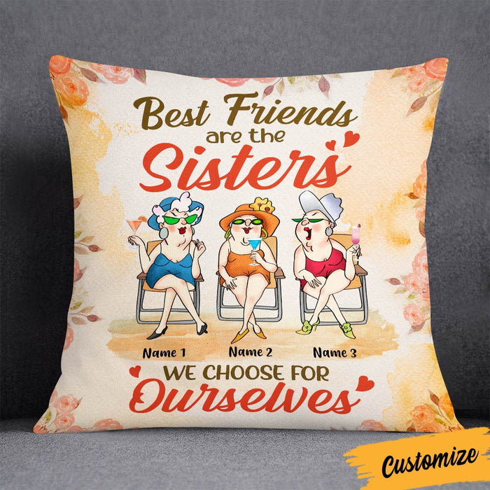 Personalized Old Friends Pillow JR62 23O36 1