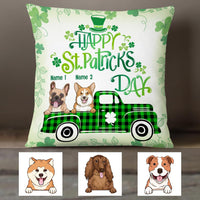 Personalized Patrick's Day Dog Pillow JR62 26O36 thumb 1
