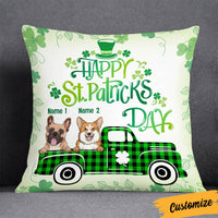 Personalized Patrick's Day Dog Pillow JR62 26O36 thumb 1
