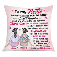 Personalized Old Friends Pillow JR63 23O53 thumb 1