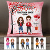 Personalized Couple Icon Pillow JR64 26O53 1