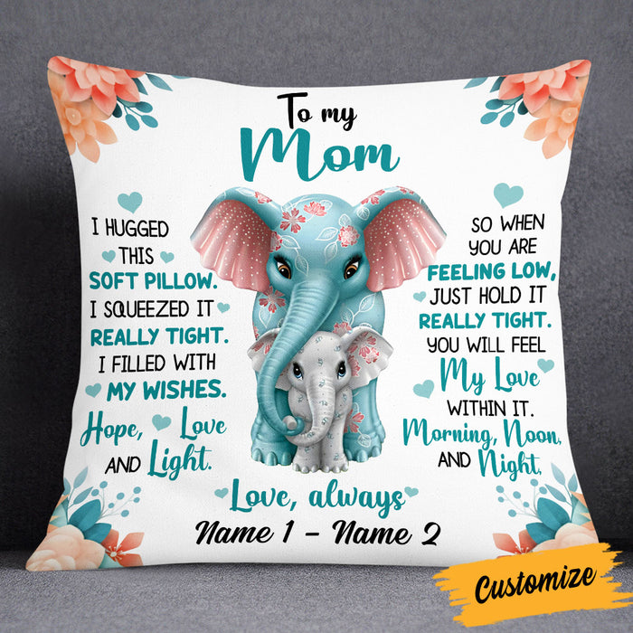 Personalized Grandma Granddaughter Mom Daughter Pillow JR66 24O53 1