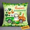 Personalized Patrick's Day Mom Grandma Nana Grandkids Pillow JR67 24O34 1