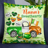 Personalized Patrick's Day Mom Grandma Nana Grandkids Pillow JR67 24O34 1