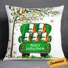 Personalized Patrick's Day Grandma Lucky Charm Pillow JR68 24O34 1