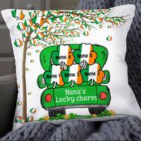 Personalized Patrick's Day Grandma Lucky Charm Pillow JR68 24O34 thumb 1