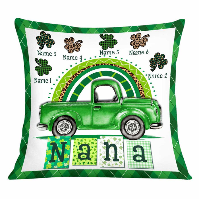 Personalized Patrick's Day Mom Grandma Pillow JR67 95O34 1