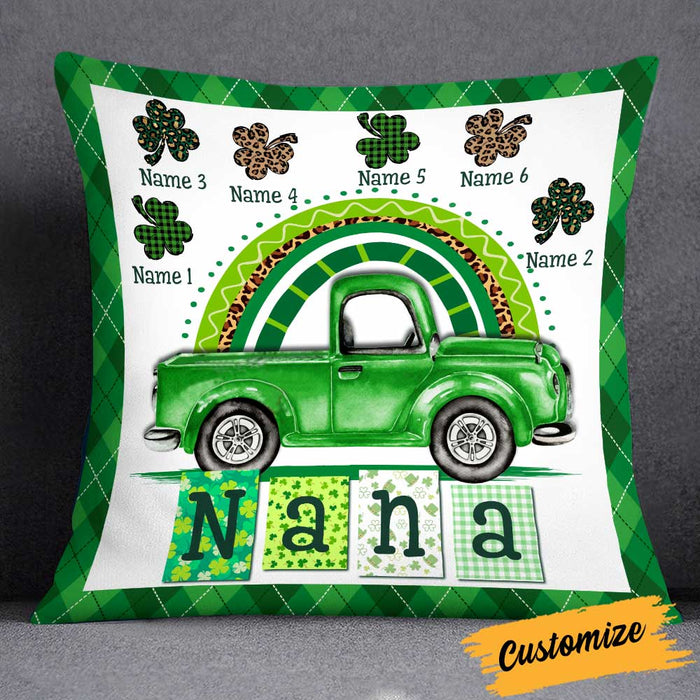 Personalized Patrick's Day Mom Grandma Pillow JR67 95O34 1
