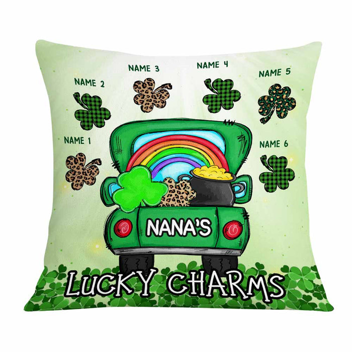 Personalized Patrick's Day Mom Grandma Pillow JR68 95O58 1