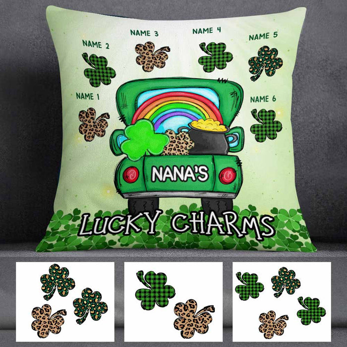 Personalized Patrick's Day Mom Grandma Pillow JR68 95O58 1