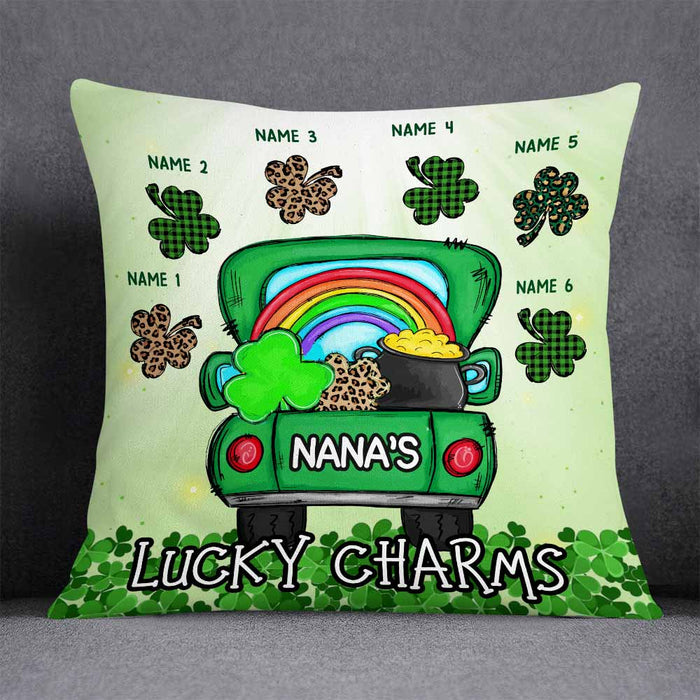 Personalized Patrick's Day Mom Grandma Pillow JR68 95O58 1