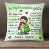 Personalized Patrick's Day Grandma Pillow JR69 24O23 1