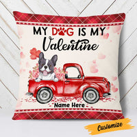 Personalized Dog Valentine Pillow JR611 24O23 thumb 1