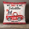Personalized Dog Valentine Pillow JR611 24O23 1