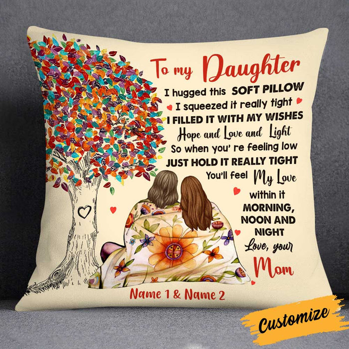 Personalized Daughter Tree Pillow JR61 30O34 1