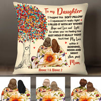 Personalized Daughter Tree Pillow JR61 30O34 thumb 1