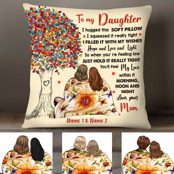 Personalized Daughter Tree Pillow JR61 30O34 1