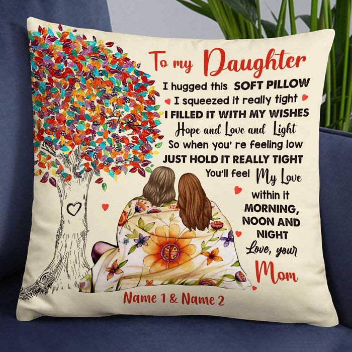 Personalized Daughter Tree Pillow JR61 30O34 1