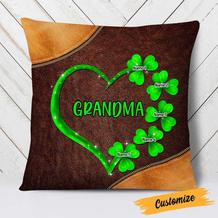 Personalized Patrick's Day Mom Grandma Pillow JR63 30O23 1