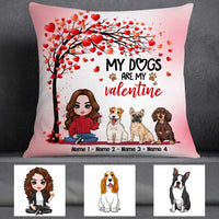 Personalized Dog Valentine Pillow JR67 26O57 thumb 1