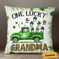Personalized Patrick's Day Mom Grandma Pillow JR64 30O57 thumb 1