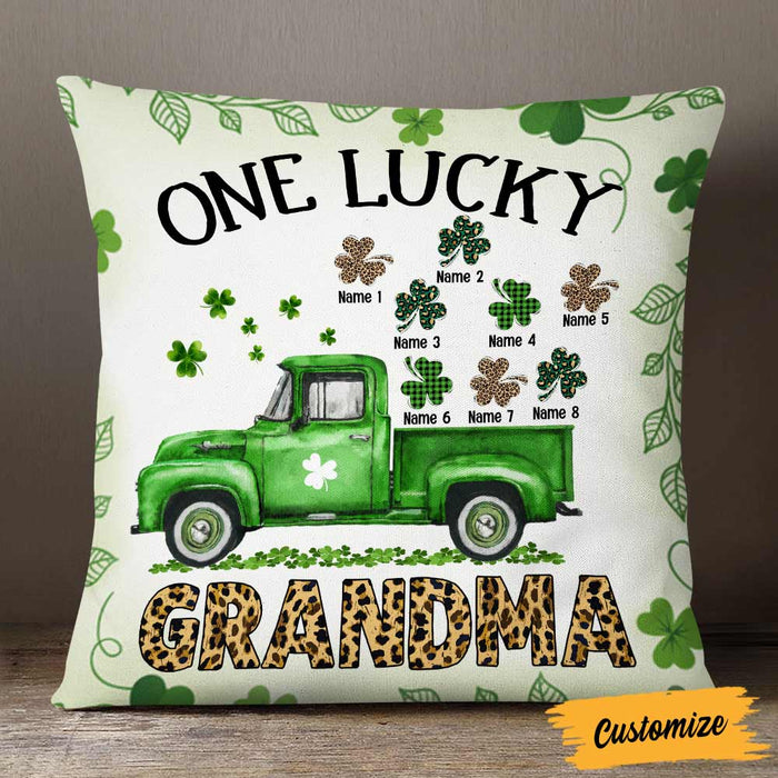 Personalized Patrick's Day Mom Grandma Pillow JR64 30O57 1
