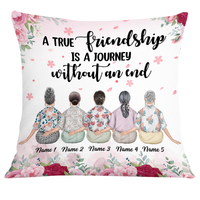 Personalized Old Friends Pillow JR69 26O24 thumb 1