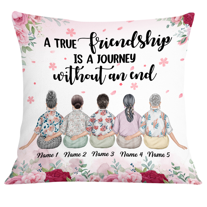 Personalized Old Friends Pillow JR69 26O24 1