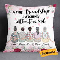 Personalized Old Friends Pillow JR69 26O24 thumb 1