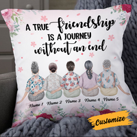 Personalized Old Friends Pillow JR69 26O24 thumb 1