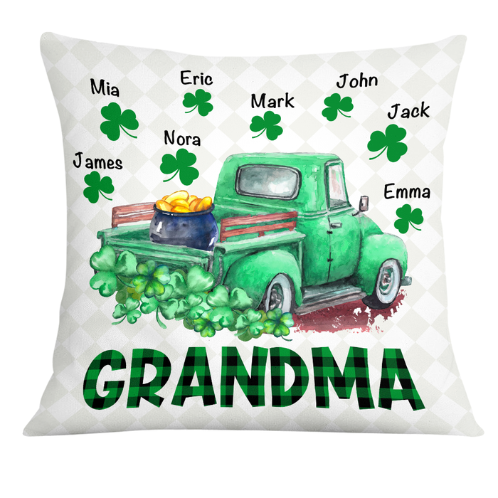 Personalized Patrick's Day Grandma Pillow JR63 85O24 1