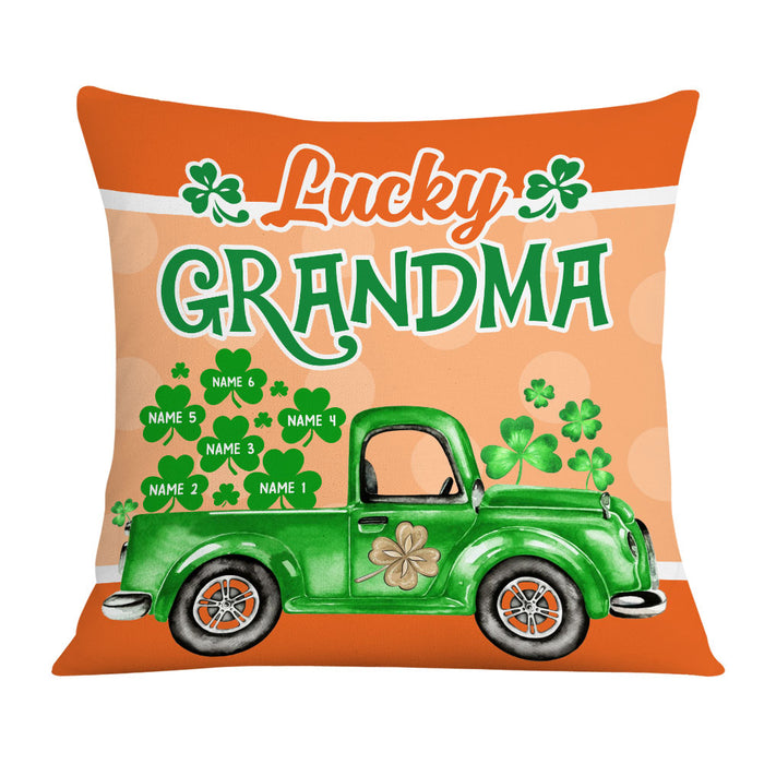 Personalized Patrick's Day Mom Grandma Pillow JR72 23O36 1