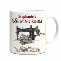 Personalized Sewing Room Rules Mug DB149 81O47 thumb 1