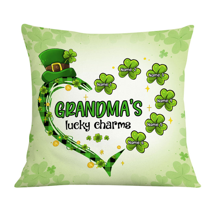 Personalized Patrick's Day Grandma Pillow JR72 26O36 1