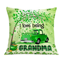 Personalized Patrick's Day Mom Grandma Pillow JR71 30O36 thumb 1