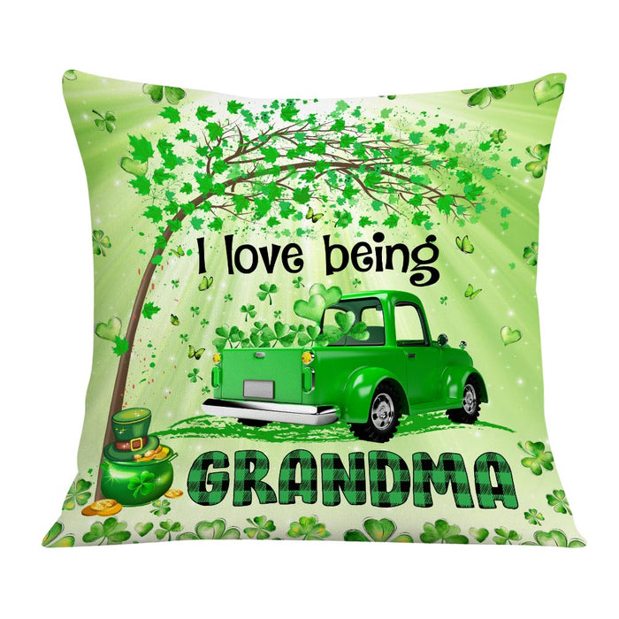 Personalized Patrick's Day Mom Grandma Pillow JR71 30O36 1