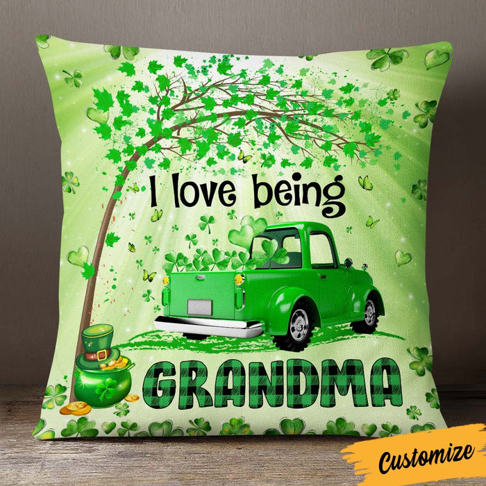 Personalized Patrick's Day Mom Grandma Pillow JR71 30O36 1