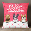 Personalized Dog Valentine Pillow JR75 23O53 1