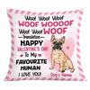 Personalized Dog Valentine Pillow JR74 30O34 1