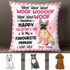 Personalized Dog Valentine Pillow JR74 30O34 1