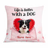 Personalized Dog Valentine Pillow JR76 23O58 1