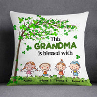 Personalized Patrick's Day Mom Grandma Pillow JR73 26O58 thumb 1