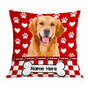 Personalized Photo Dog Valentine Pillow JR73 95O58 1