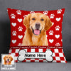 Personalized Photo Dog Valentine Pillow JR73 95O58 1