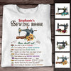 Personalized Sewing Room Rules T Shirt DB149 81O47 1